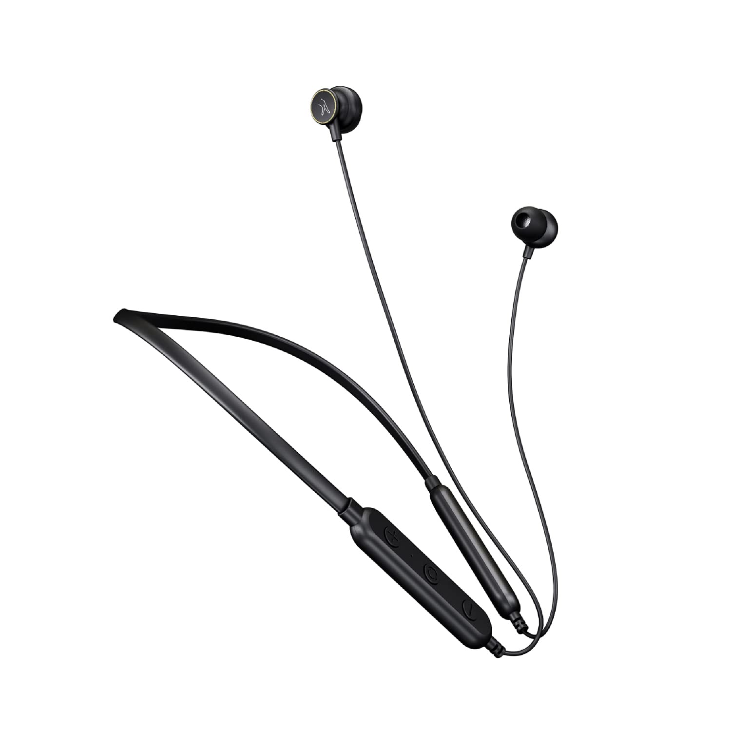 FINGERS FC-Buddy Bluetooth Wireless Neckband in-Ear Earphones (12-Hour Playback, 10-min Fast Charge for 3-Hour Music, Built-in Mic with Surround Noise Cancellation