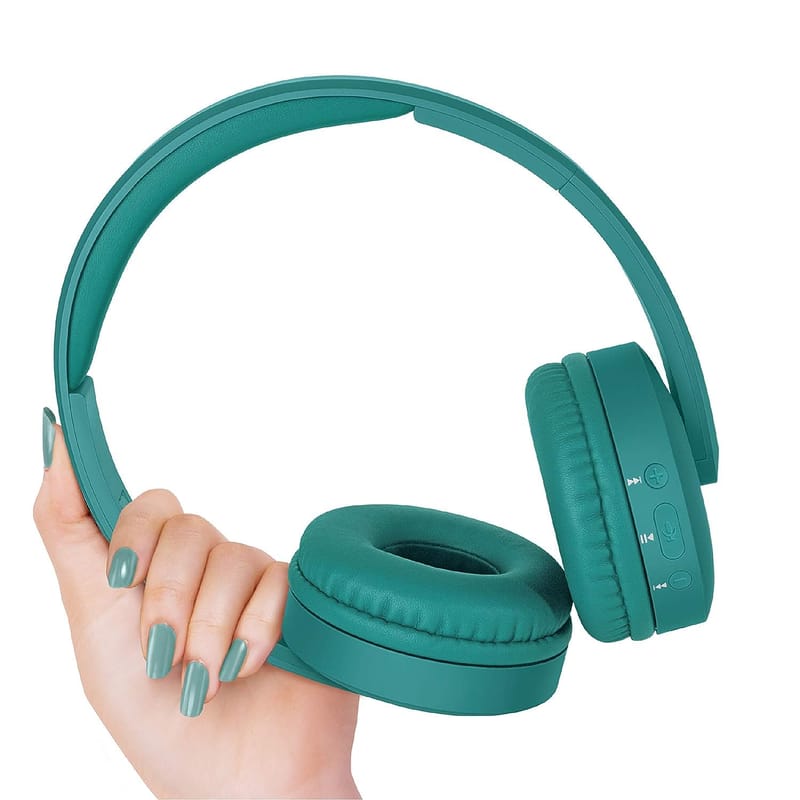 FINGERS Beaut  Wireless Headset with FM Radio & 17 hrs Playback time (Emerald Green)