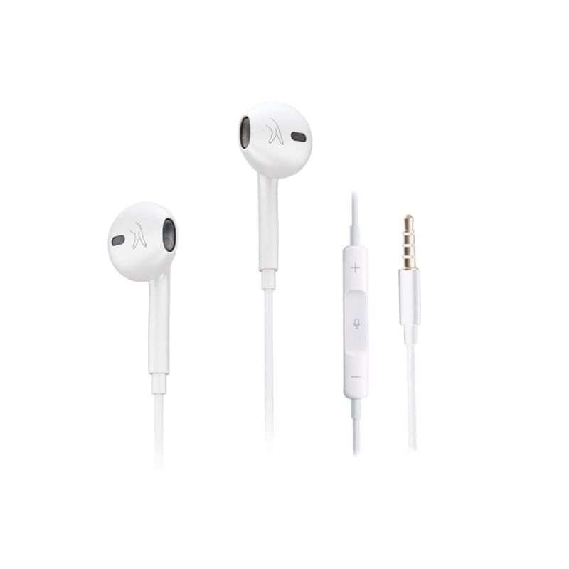 FINGERS SoundReflex W5 Wired Earphones (Powerful Bass, Sturdy Cable and in-Built Mic)- White