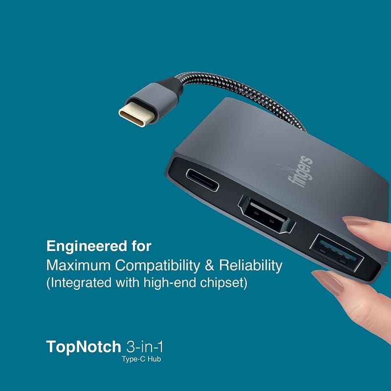 FINGERS USB Hubs (Topnotch 3-in-1)