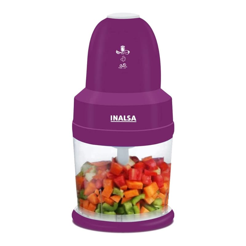 Inalsa Food Chopper Joy Plus 300 Watts Copper Motor, 500 ml