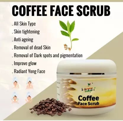 Khadi Rang Coffee Face Scrub-100gm