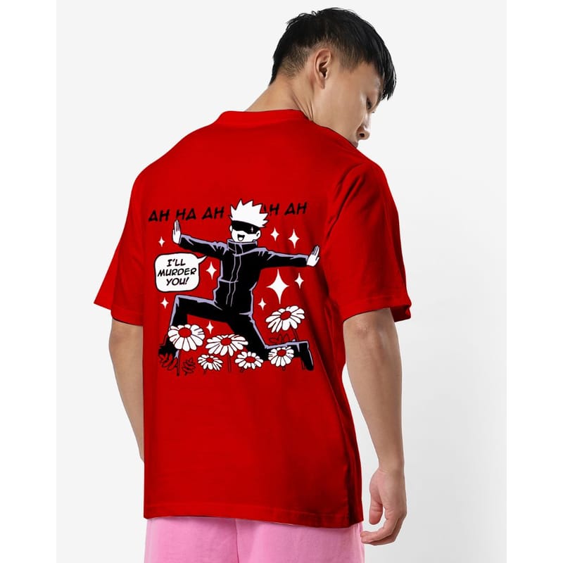 Streetmode I'll Murder You Red T-Shirt for Men