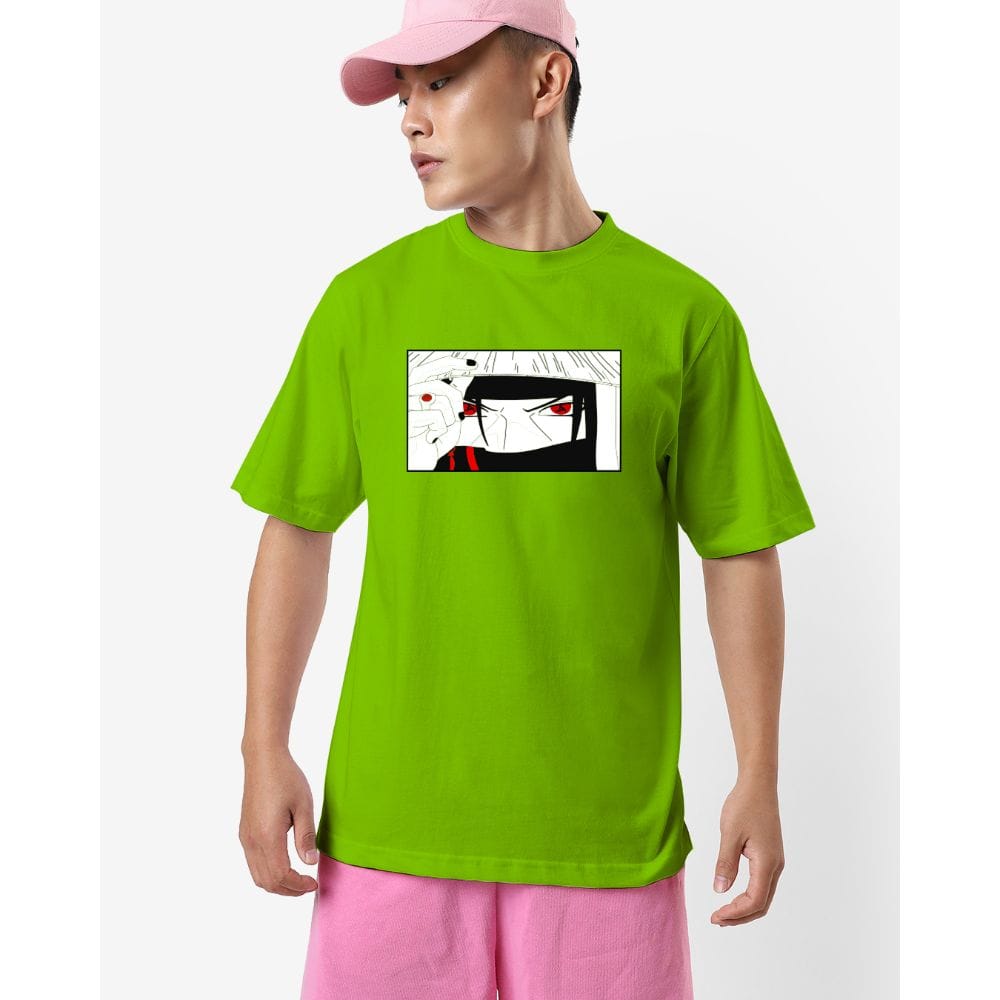 Streetmode Ithachi Green T-Shirt for Men