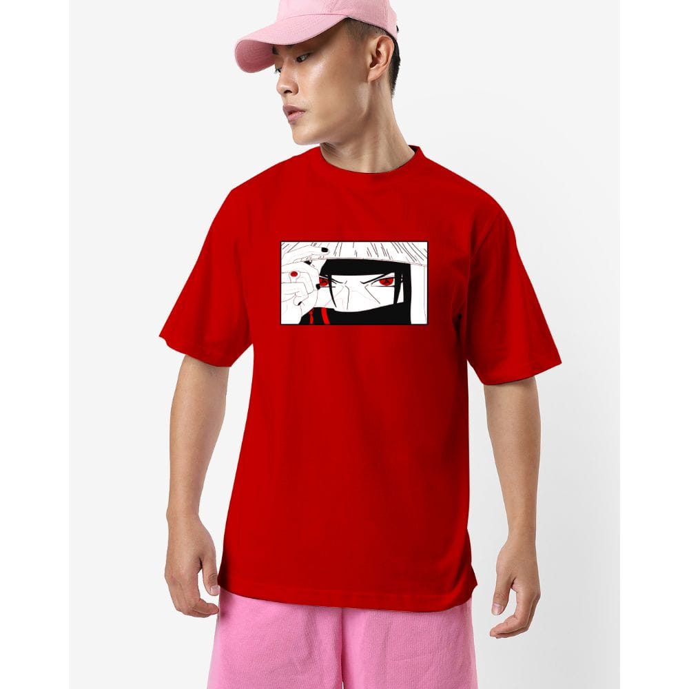 Streetmode Ithachi Red T-Shirt for Men