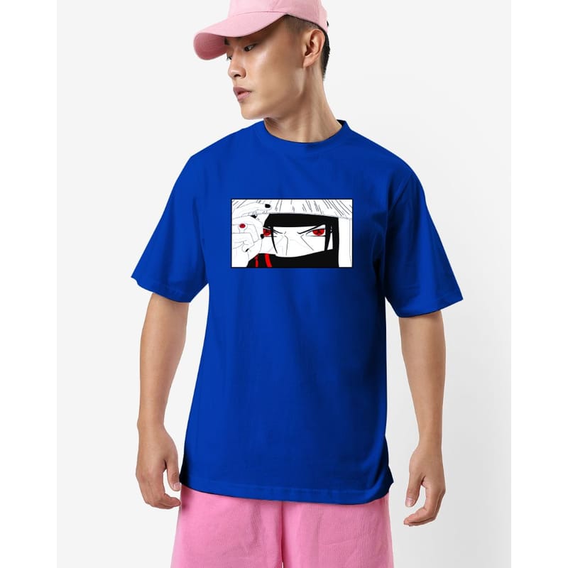 Streetmode Ithachi Royal Blue T-Shirt for Men