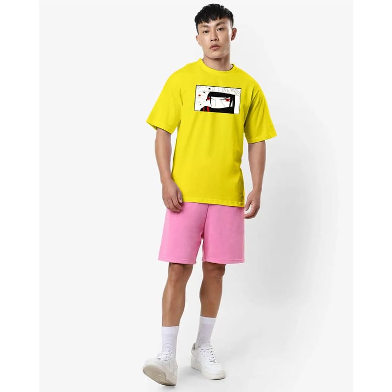 Streetmode Ithachi Yellow T-Shirt for Men