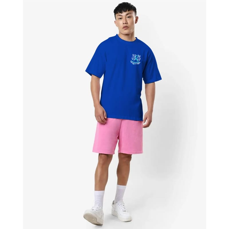 Streetmode Summery Eraser Royal Blue T-Shirt for Men