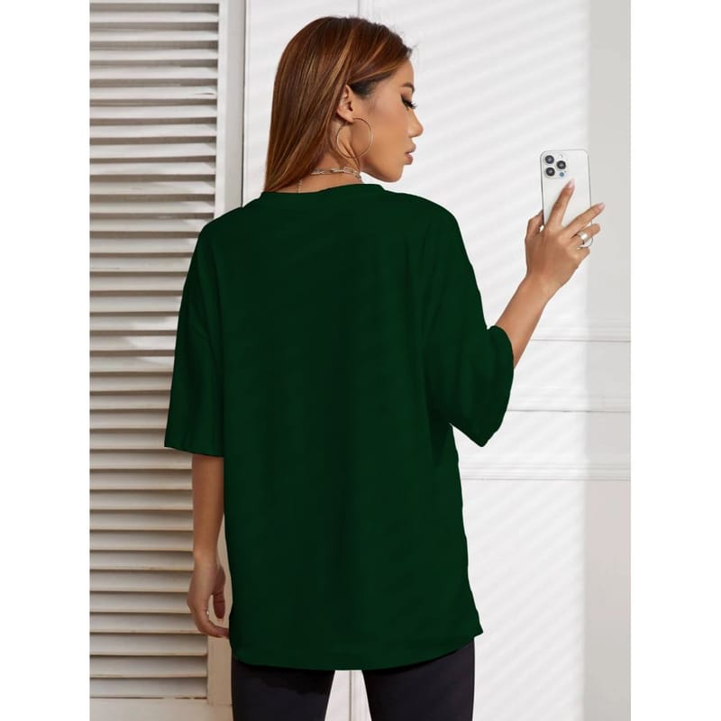 Streetmode Naah Green T-Shirt for Women