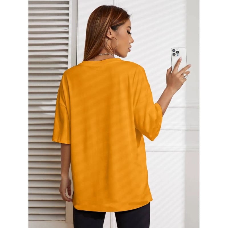 Streetmode Naah Yellow T-Shirt for Women