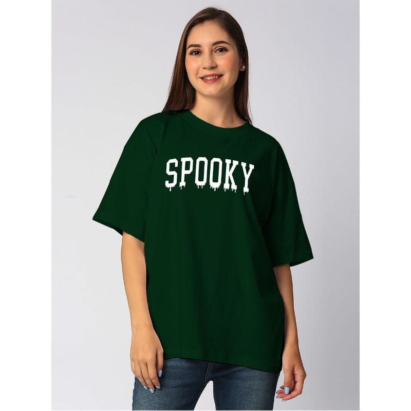 Streetmode Spooky Green T-Shirt for Women