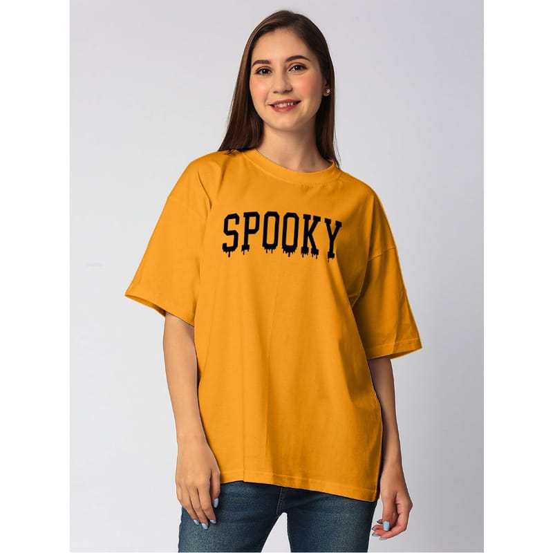 Streetmode Spooky Yellow T-Shirt for Women