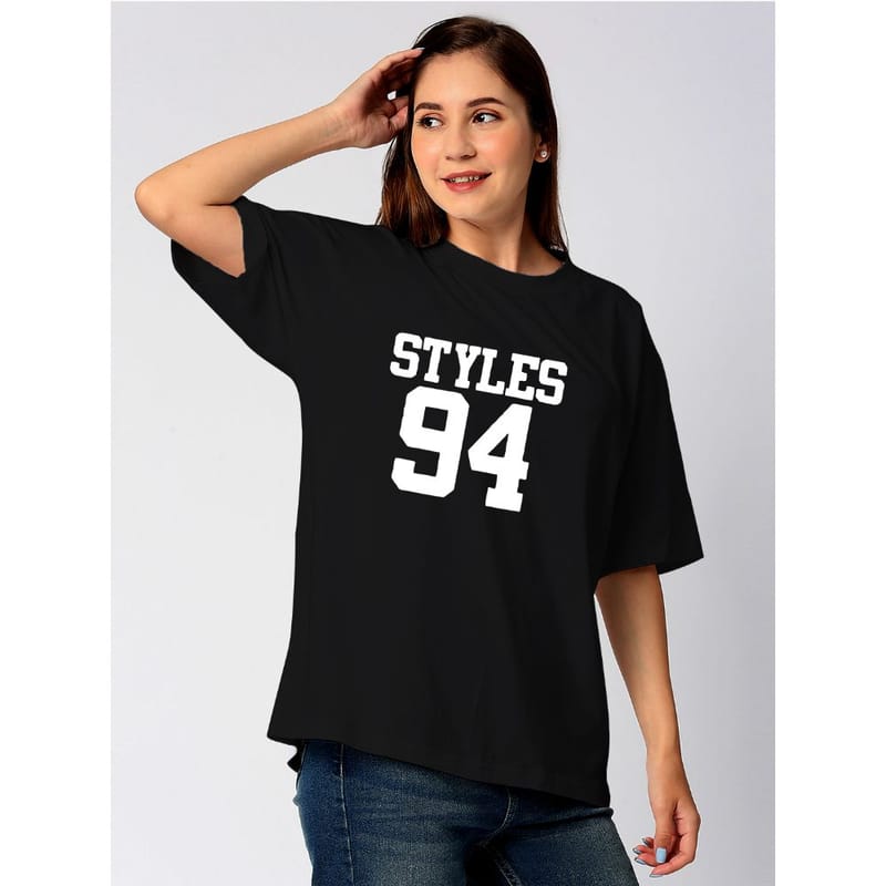 Streetmode Style 94 Black T-Shirt for Women