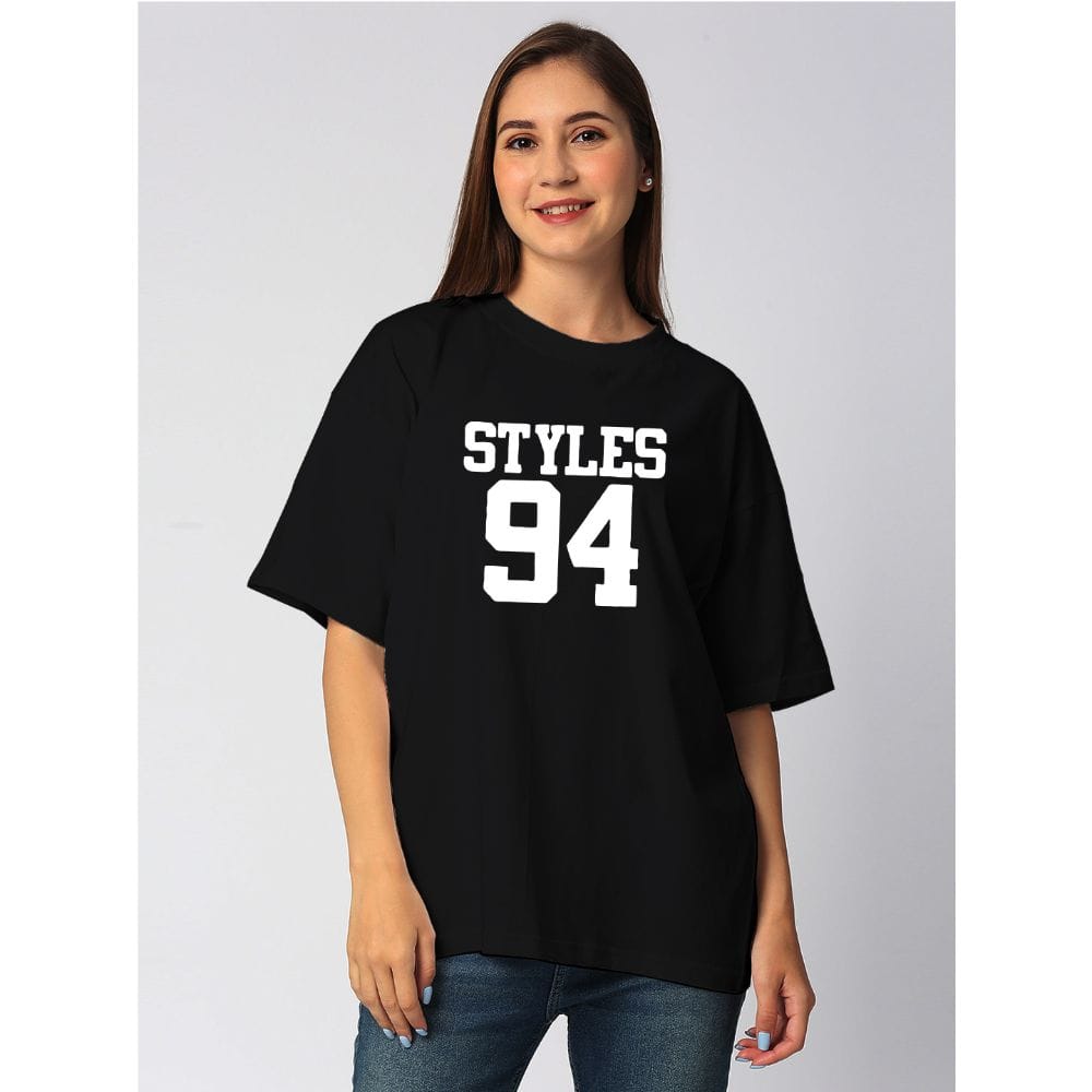 Streetmode Style 94 Black T-Shirt for Women