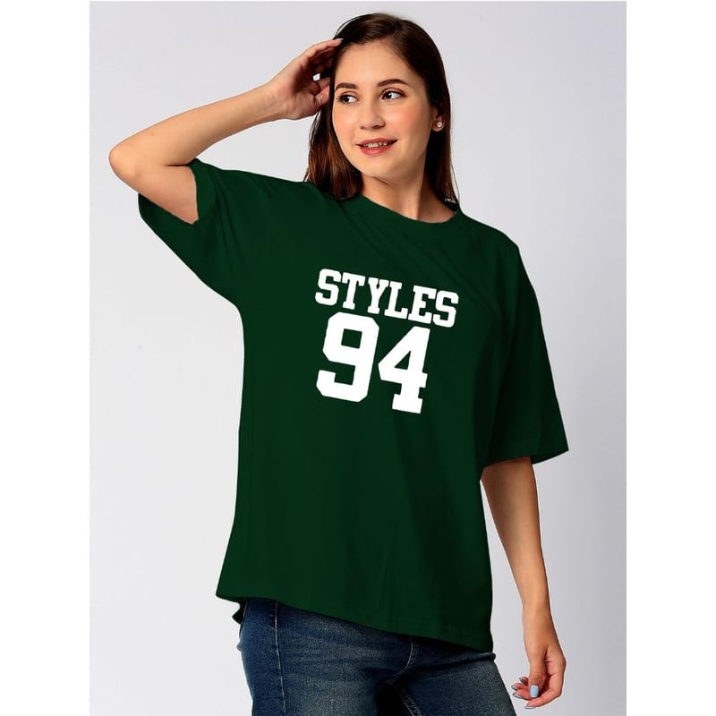 Streetmode Style 94 Green T-Shirt for Women