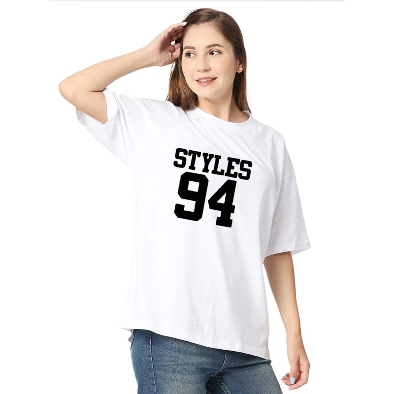 Streetmode Style 94 White T-Shirt for Women