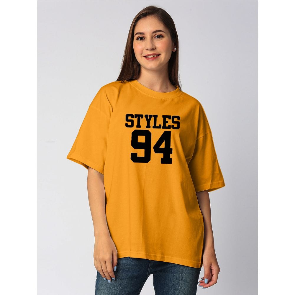 Streetmode Style 94 Yellow T-Shirt for Women