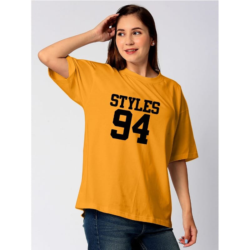 Streetmode Style 94 Yellow T-Shirt for Women