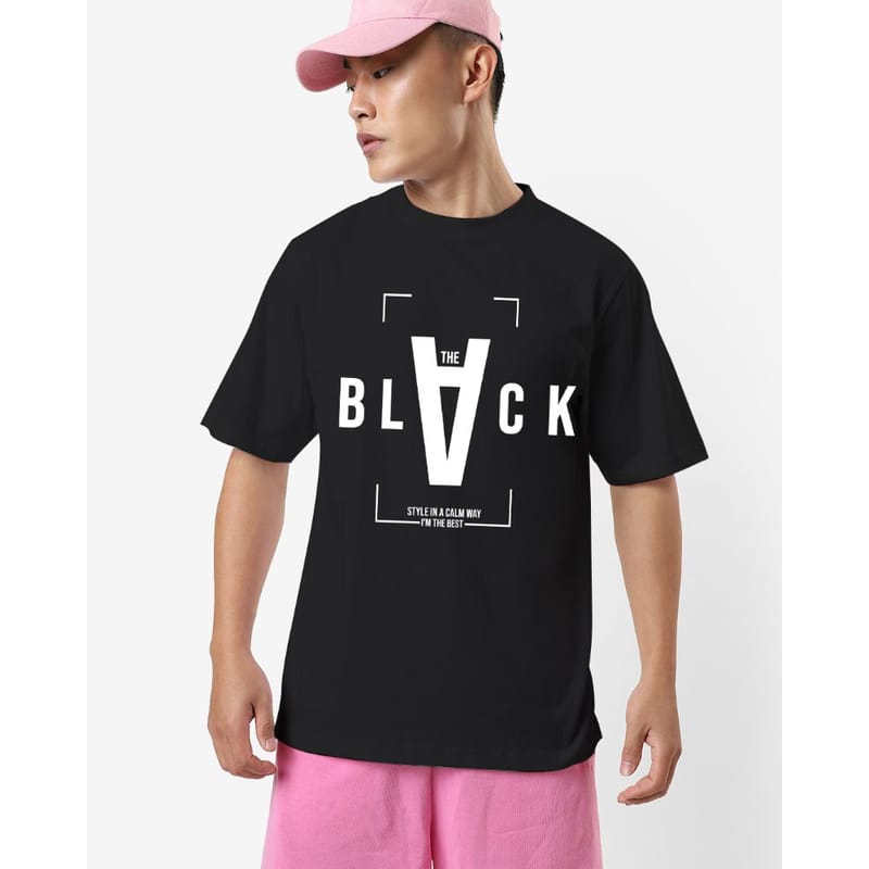 Streetmode BLACK T-Shirt for Men