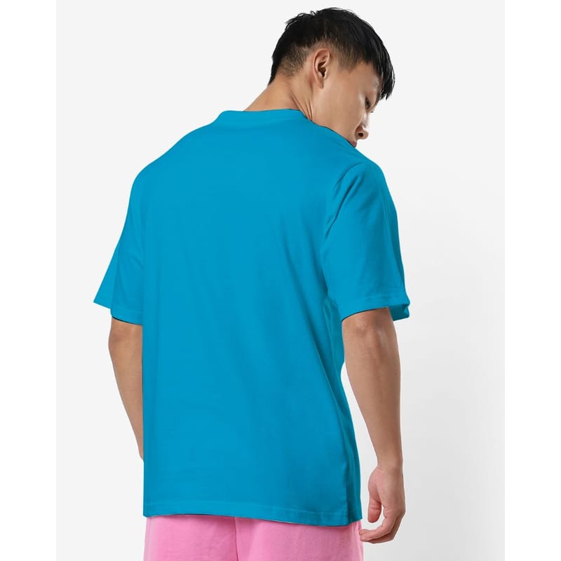 Streetmode BLACK Teal Blue T-Shirt for Men