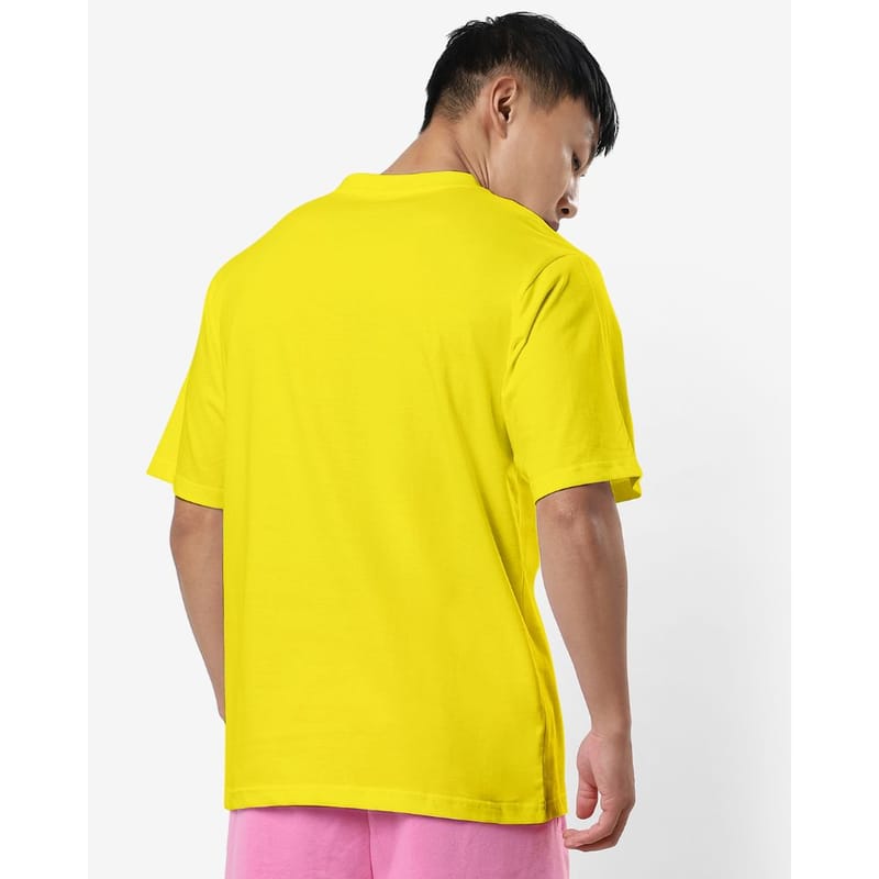 Streetmode BLACK Yellow T-Shirt for Men