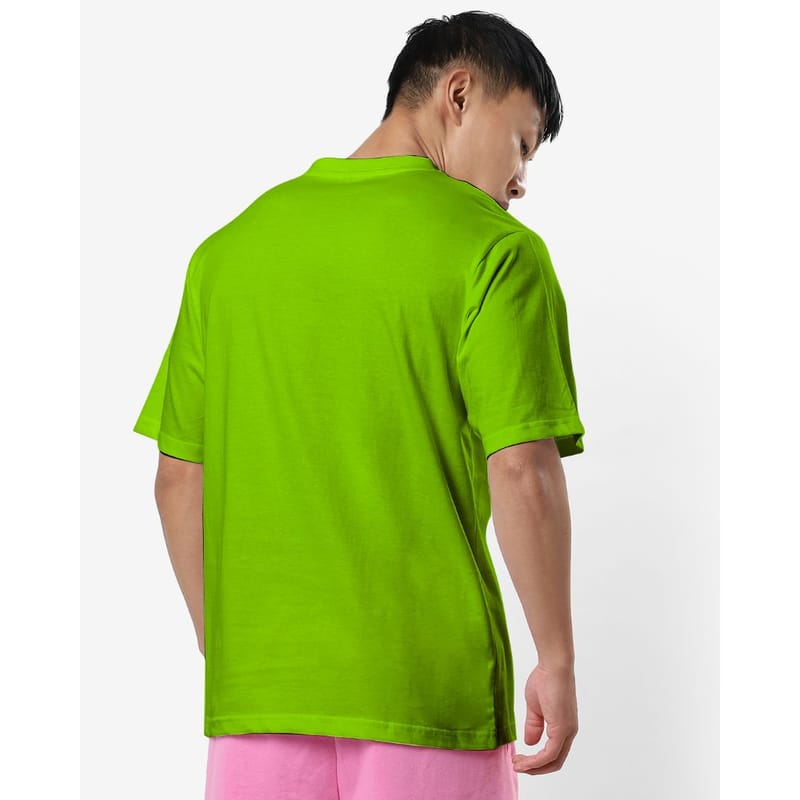 Streetmode Cross Smile Green T-Shirt for Men