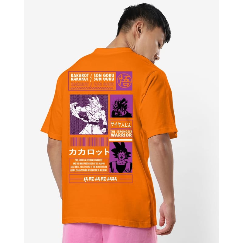 Streetmode Goku Orange T-Shirt for Men