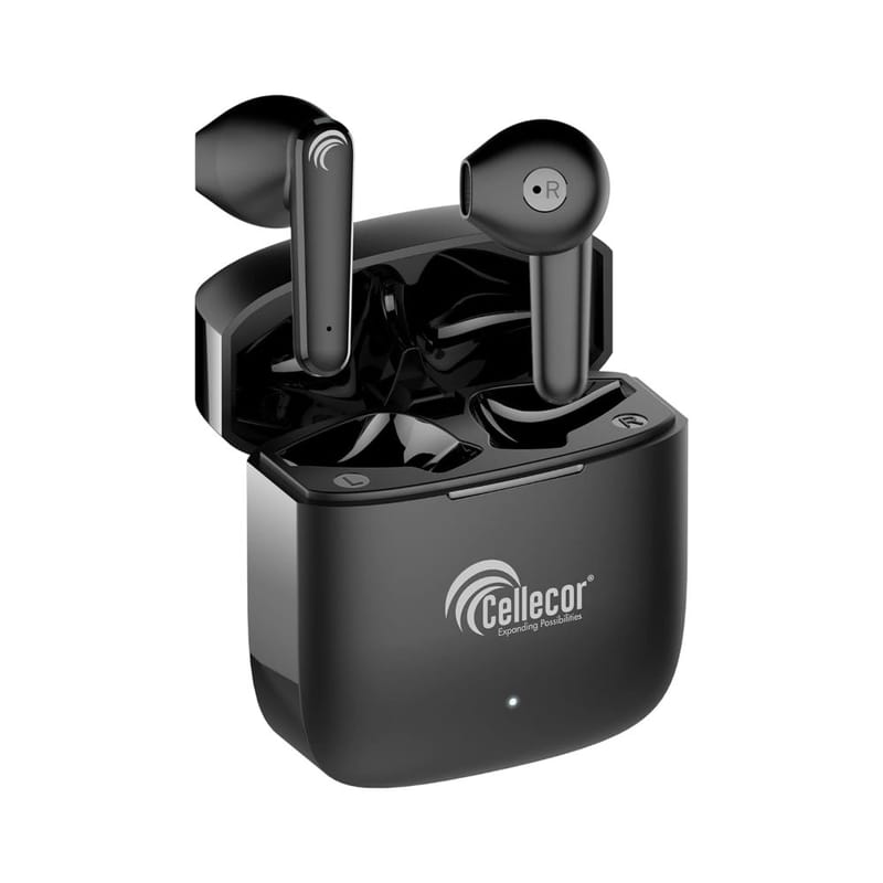 CELLECOR BroPods CB06 Waterproof Earbuds with 30 Hours Playtime, Auto Pairing, 13mm Drivers, 5.1v Bluetooth Headset