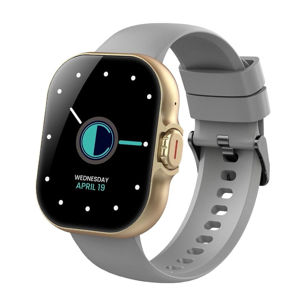 CELLECOR A10 Rare 2.01" Bluetooth Calling Smartwatch, 500 NITS, AI Voice Assistant, with 120+ Sports Modes, SpO2, HR, IPX68, Split Screen