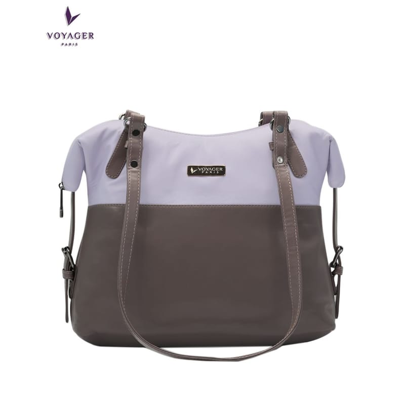 Voyager Paris Josephine Stylish Handbag with Long Sling Carry Belt for Girls & Women (Purple)