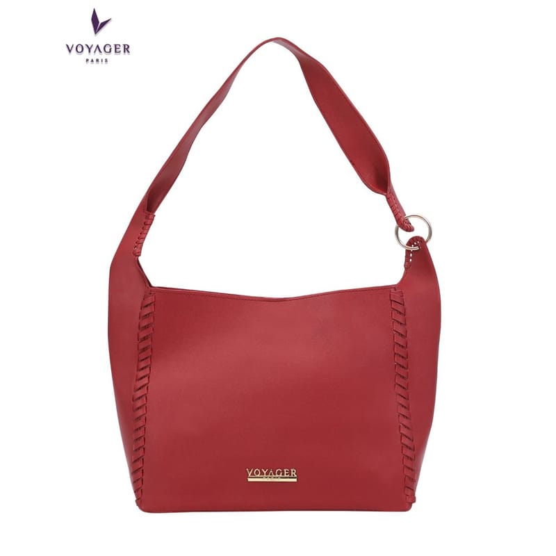 Voyager Paris Marie Stylish Handbag with Wallet Clutch for Girls & Women (Red)