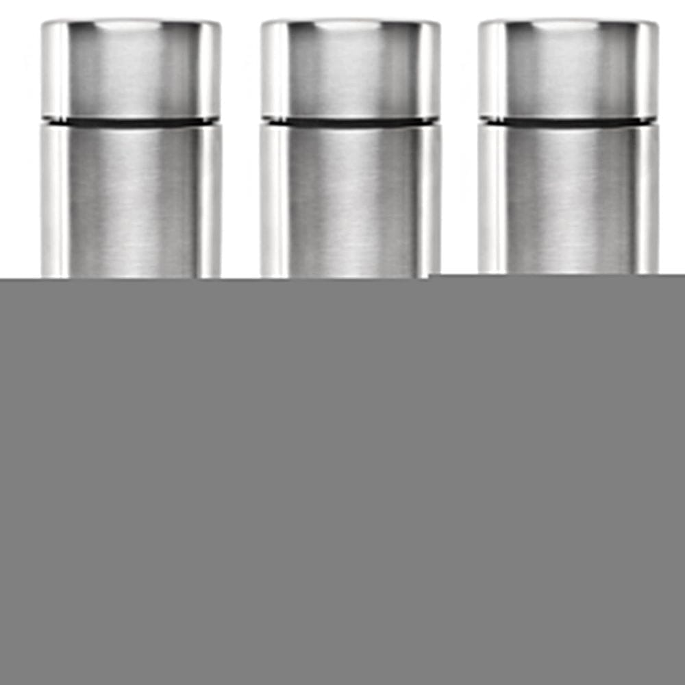 Nirlon Stainless Steel Single Wall Water Bottle 1000 ML, Set of 3