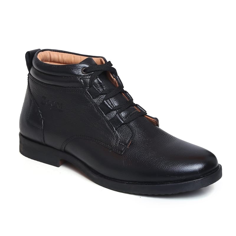 Genuine Leather Ankle Boots for Men A-4691