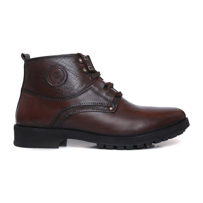 Genuine Leather Ankle Boots for Men A-4701