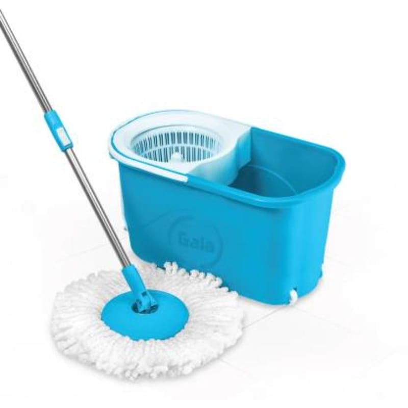 Gala E-Popular Spin Mop with Bucket, Blue, Extra Large