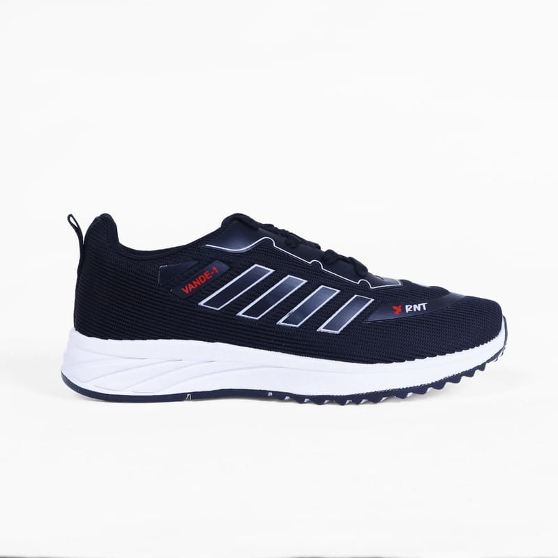 Richale Stylish Black Sports Shoes For Boys