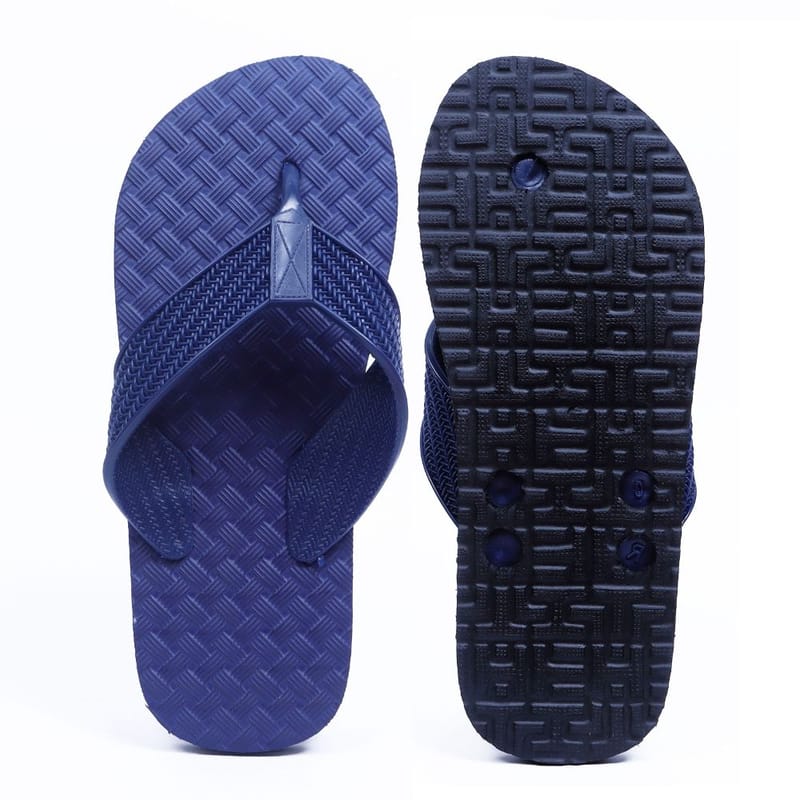 Richale Stylist Blue Slipper For Men