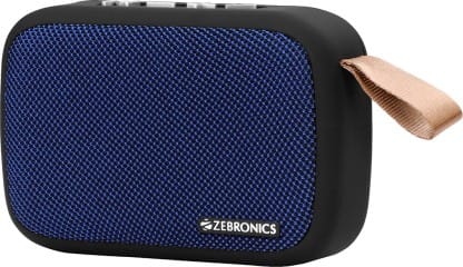 Zebronics Zeb-Delight 3 Watt Wireless Bluetooth Portable Speaker (Blue)