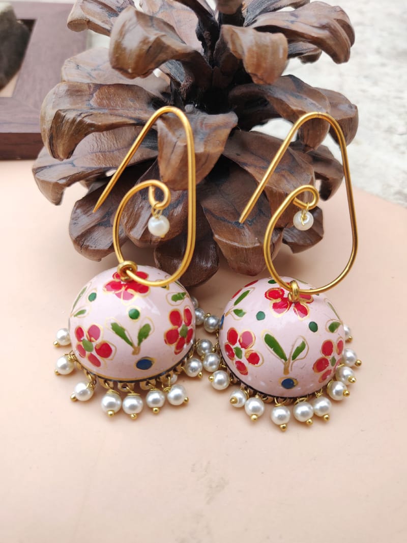 Binni's Wardrobe  hand painted earrings