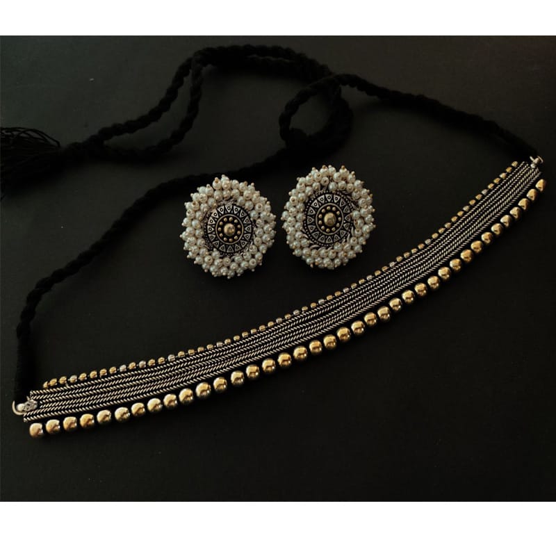 Binni's Wardrobe  Dual tone choker set