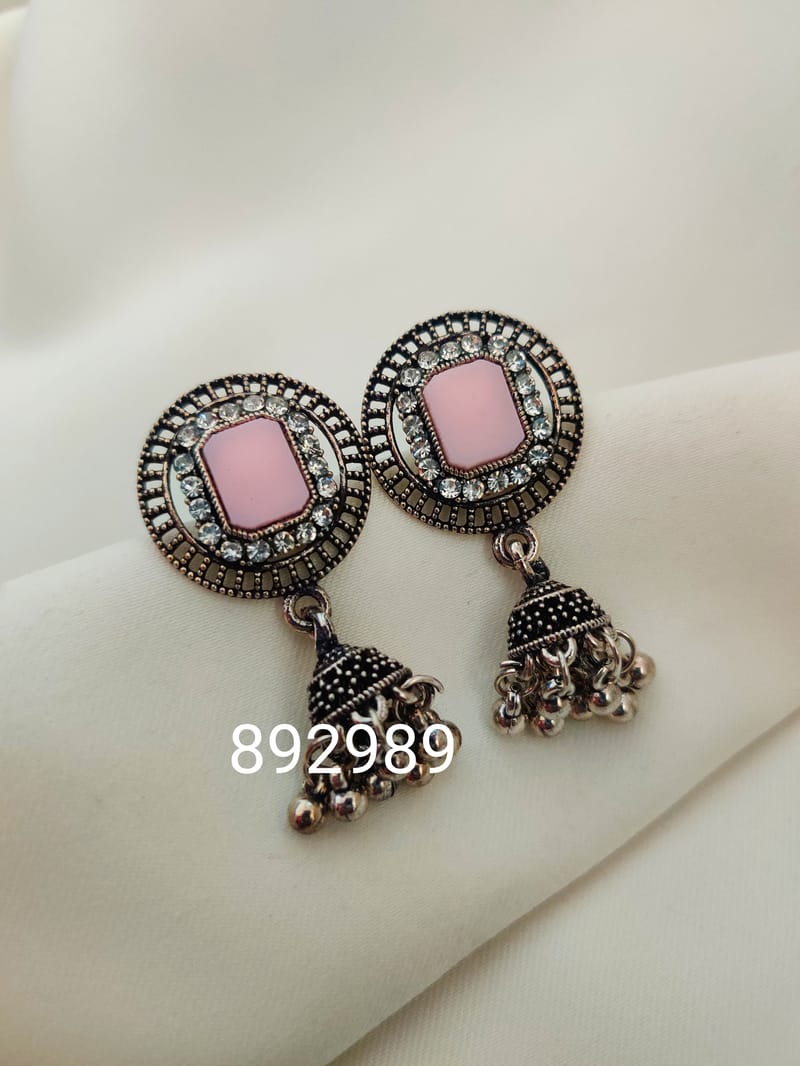 Binni's Wardrobe Women contemporary pink stud