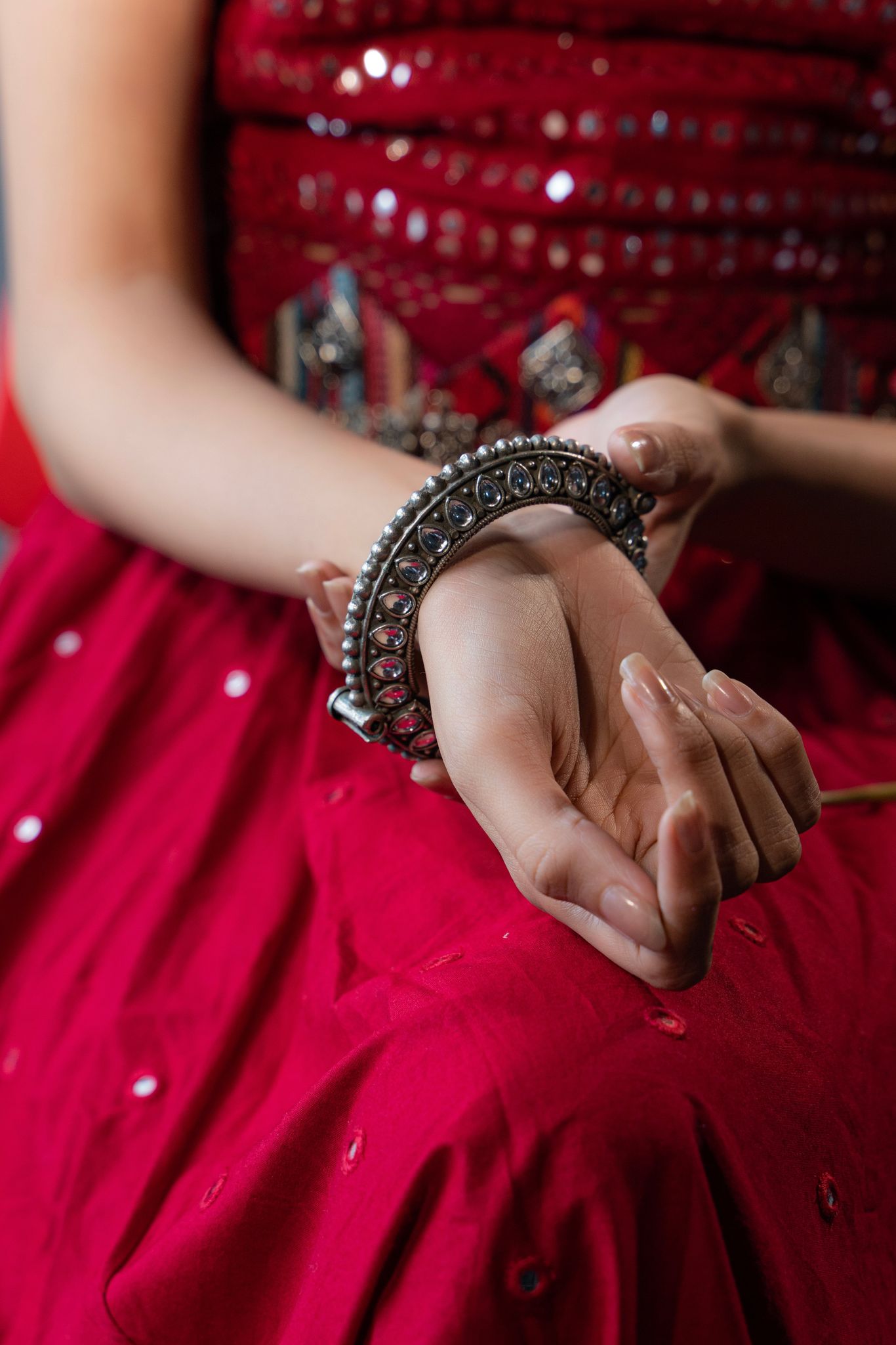 Binni's Wardrobe Antique Silver Brass Bangles