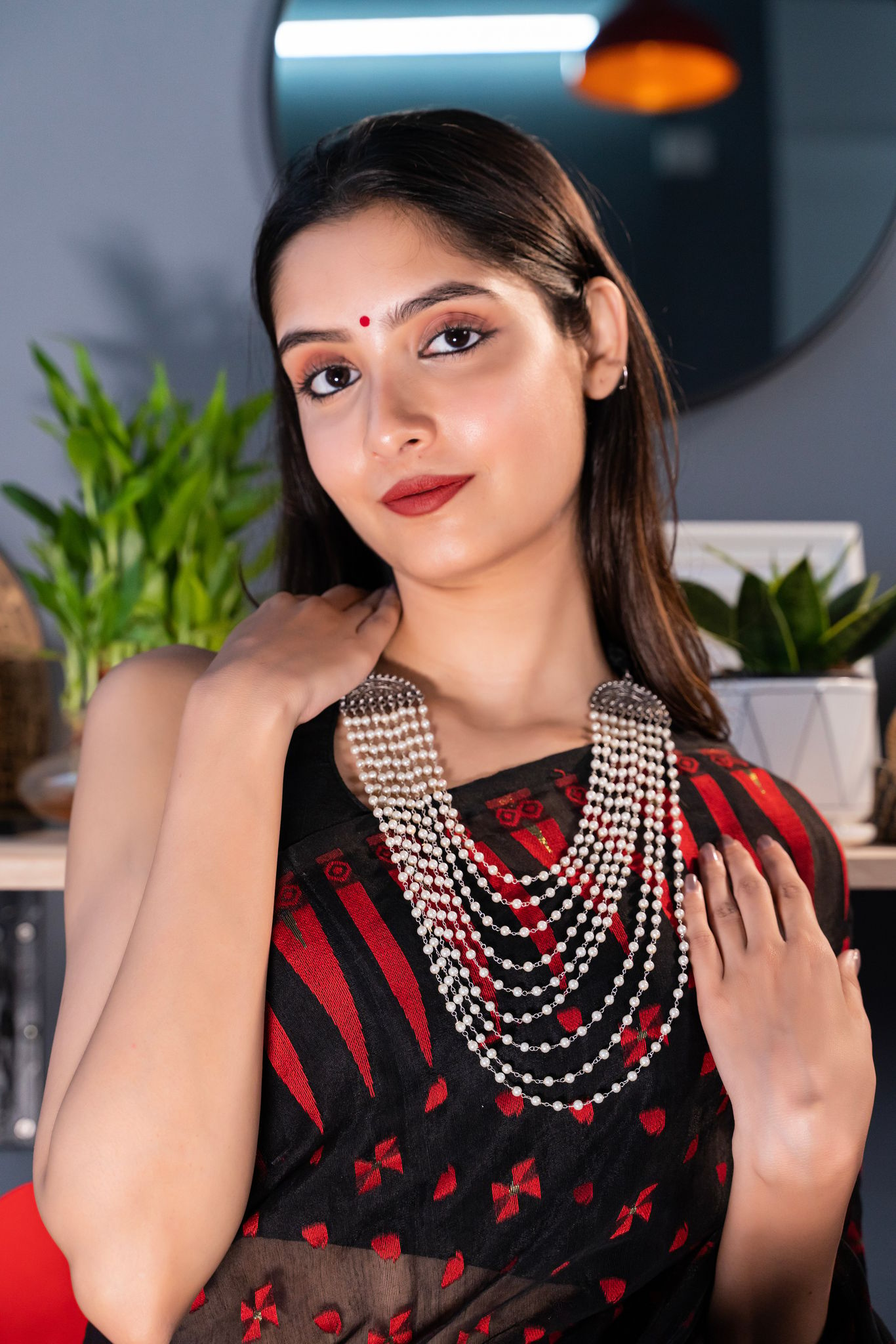 Binni's Wardrobe Silver Pearl Necklace