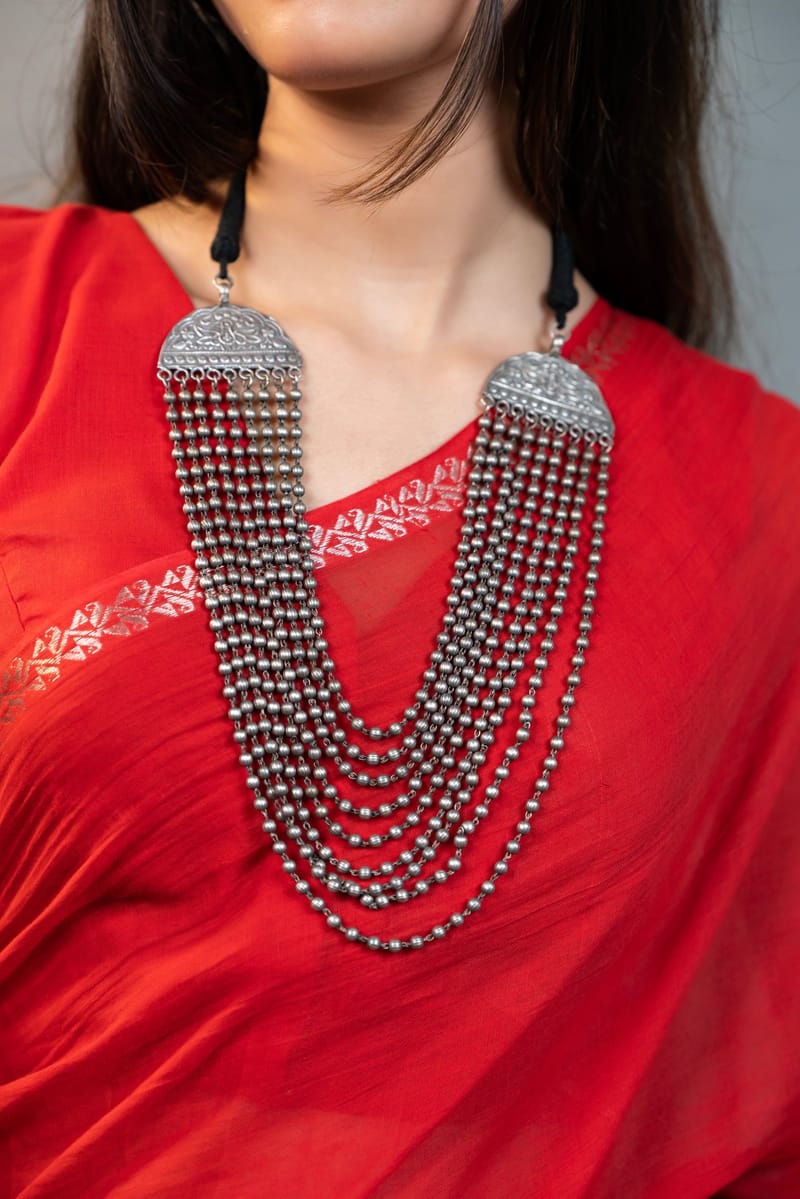 Binni's Wardrobe Antique Silver Necklace