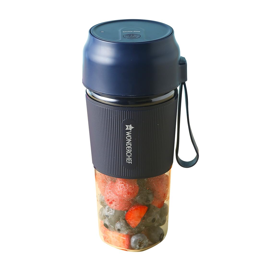 Wonderchef Nutri-cup portable blender With USB Charging, 300ML - Blue