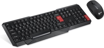 Enter WIRELESS KEYBOARD AND MOUSE COMBO (STANDARD ) FOR COMPUTER E-WKB-A Wireless Desktop Keyboard  (Black)