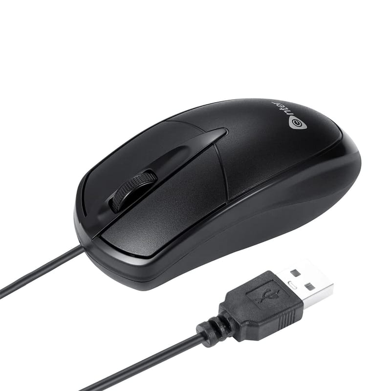 Enter USB Wired Mouse Model NO. E-Slider ((USB 2.0, Black))