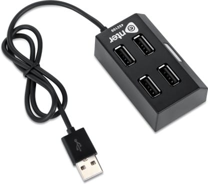 Enter U4H200 4 PORT Hi-speed (480MBPS) USB Hub  (Black)