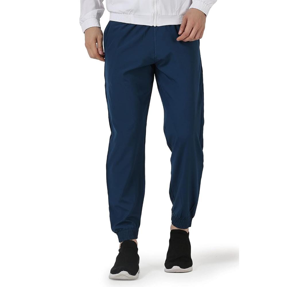 LACEIT Men's Regular Fit TrackPants/Joggers(Navy)