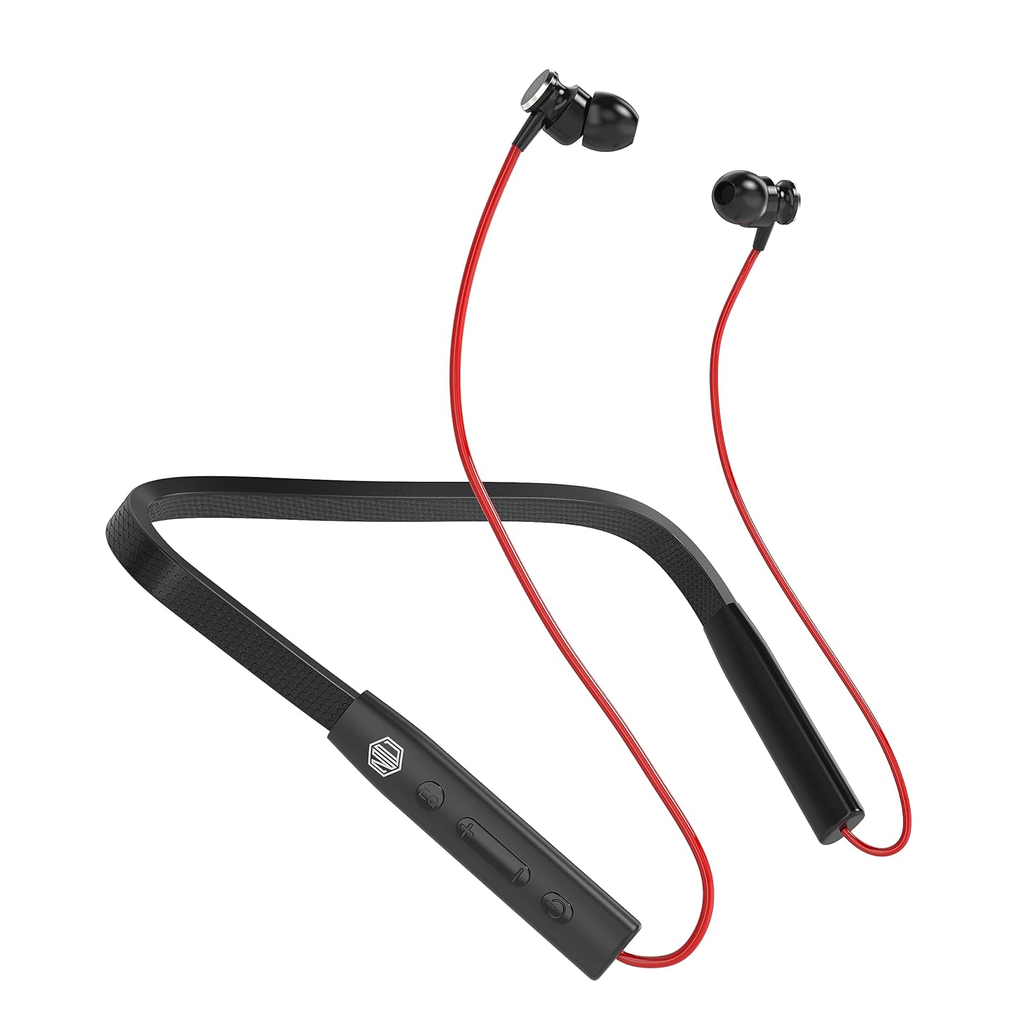 Nu Republic Pulse Evo Bluetooth Neckband with Upto 60 hrs Playtime, 6 Modes Equalizer with X-Bass�Technology, 13mm Dynamic Drivers, ENC Mic & Metal Earbuds (Multicolor)